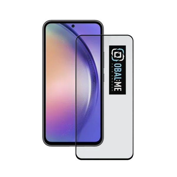 OBAL:ME 5D üvegkijelzővédő Samsung Galaxy A54 5G készülékhez fekete