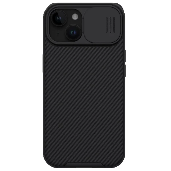 Nillkin CamShield PRO kemény tok Apple iPhone 15 készülékhez fekete