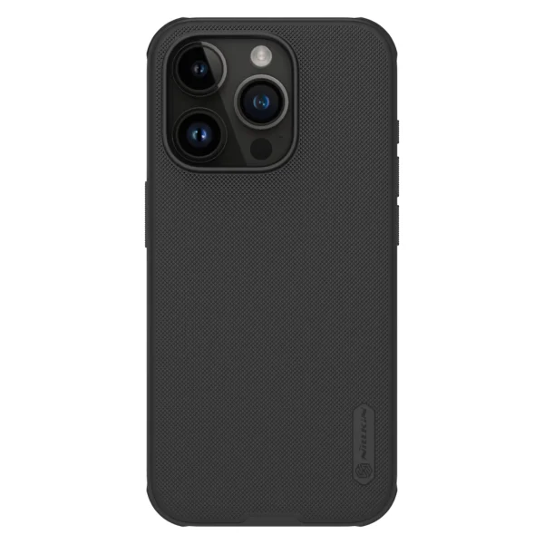 Nillkin Super Frosted PRO mágneses hátlaptok Apple iPhone 15 Pro készülékhez fekete