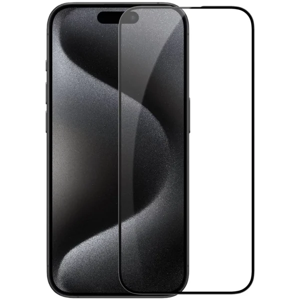 Nillkin edzett üveg 2.5D CP+ PRO – Apple iPhone 15 Pro készülékhez – fekete