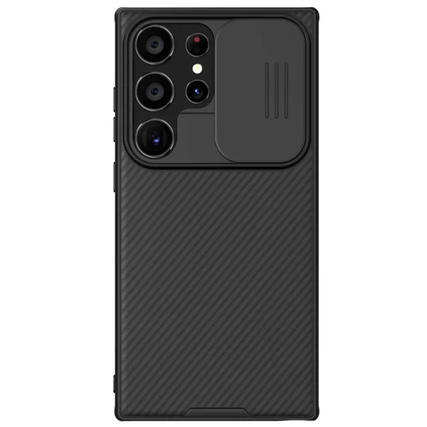 Nillkin CamShield PRO kemény tok Samsung Galaxy S24 Ultra készülékhez fekete