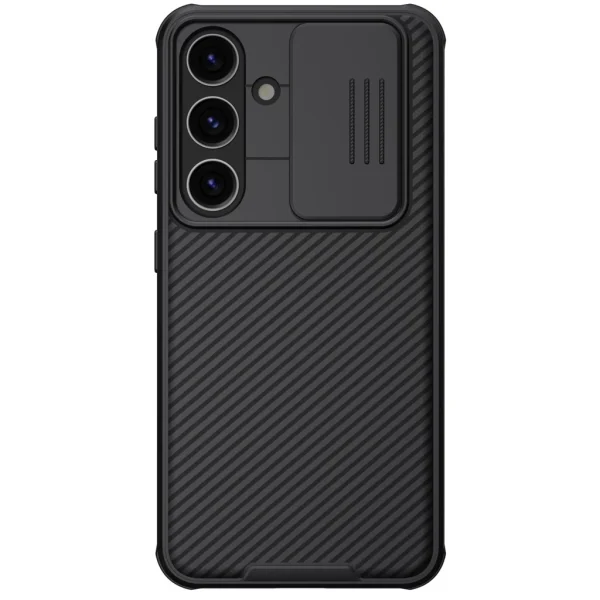Nillkin CamShield PRO Mágneses Kemény Tok Samsung Galaxy S24 készülékhez fekete