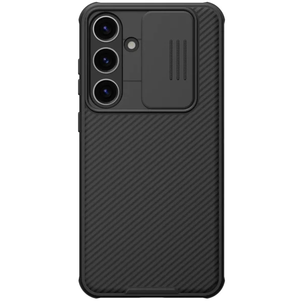 Nillkin CamShield PRO mágneses kemény tok Samsung Galaxy S24+ készülékhez fekete