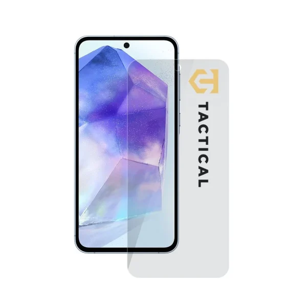 Tactical üvegfólia 2.5D Samsung Galaxy A55 5G készülékhez átlátszó