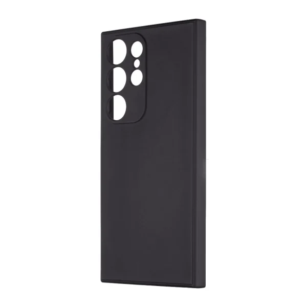 OBAL:ME Matte TPU tok a Samsung Galaxy S24 Ultra készülékhez fekete