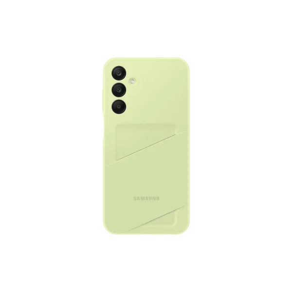 EF-OA256TME Samsung kártyafoglalat tok Galaxy A25 5G készülékhez lime-zöld