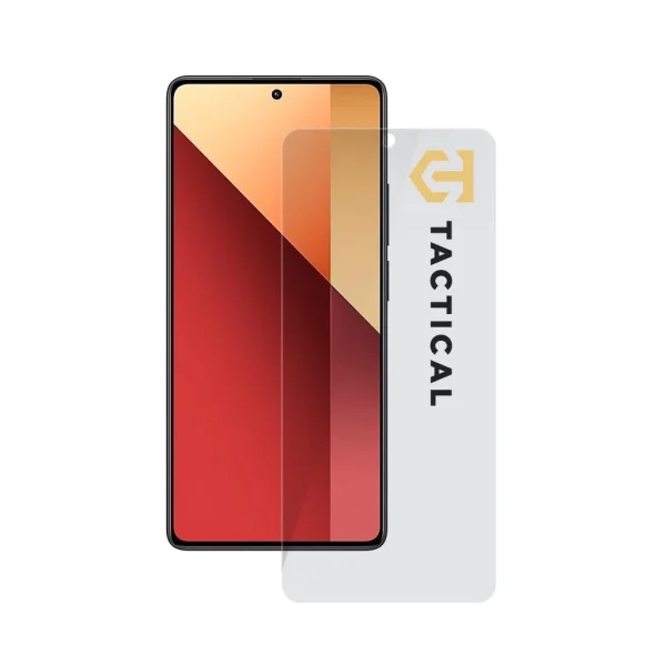 Tactical Glass Shield 2.5D Xiaomi Redmi Note 13 Pro 4G/5G és Poco X6 5G készülékhez átlátszó