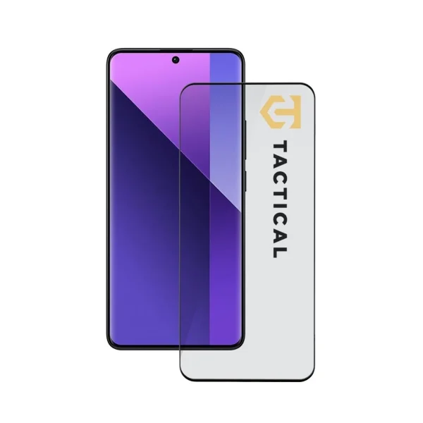 Tactical Glass Shield 5D Xiaomi Redmi Note 13 Pro+ 5G készülékhez fekete