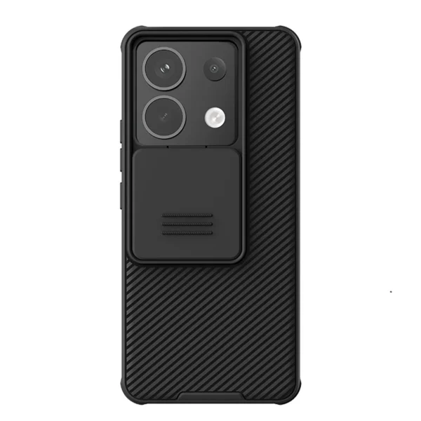 Nillkin CamShield PRO kemény tok Xiaomi Redmi Note 13 Pro 5G / Poco X6 5G készülékhez fekete