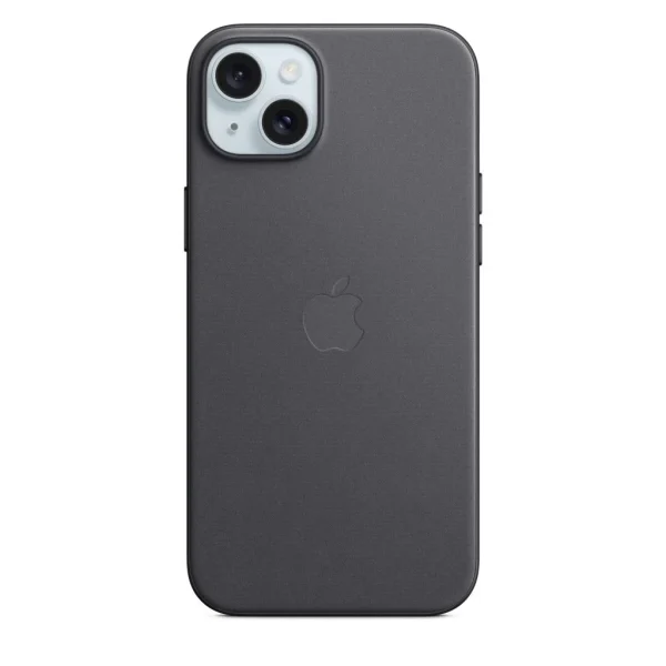 MT423ZM/A Apple FineWoven tok with MagSafe for iPhone 15 Plus készülékhez fekete