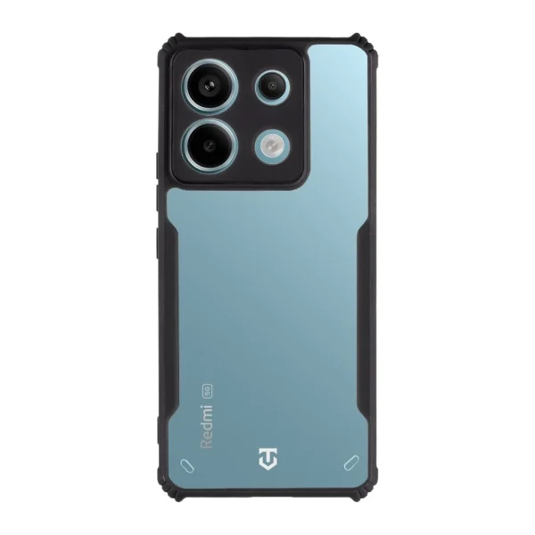 Tactical Quantum Stealth tok Xiaomi Redmi Note 13 Pro 5G készülékhez átlátszó/fekete