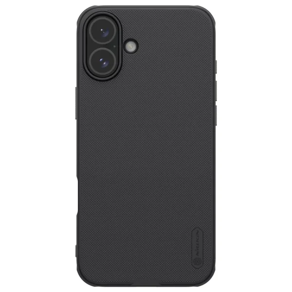 Nillkin Super Frosted PRO hátsó tok Apple iPhone 16 készülékhez fekete