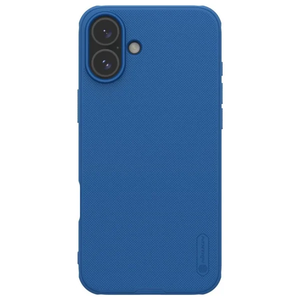 Nillkin Super Frosted PRO hátsó burkolat Apple iPhone 16-hoz – kék