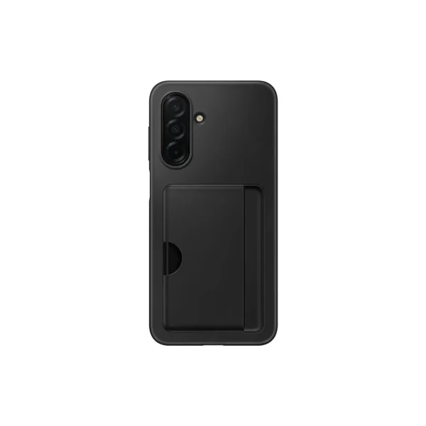 EF-OA266TBE Samsung kártyafoglalat tok Galaxy A26 5G készülékhez fekete
