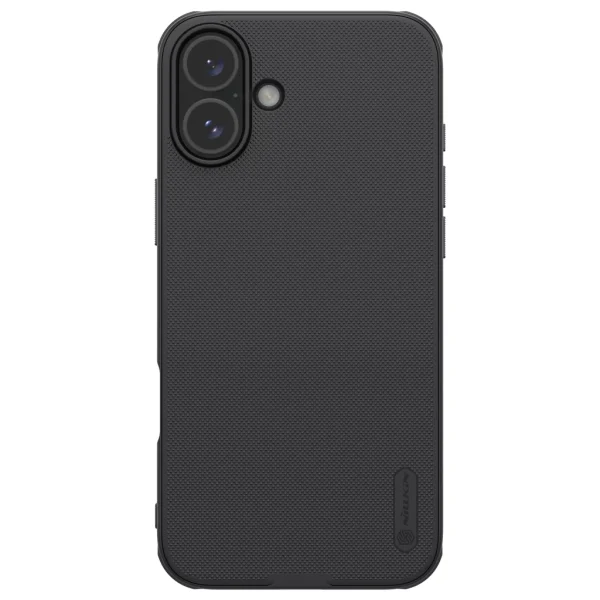 Nillkin Super Frosted PRO Magnetic tok Apple iPhone 16 készülékhez fekete