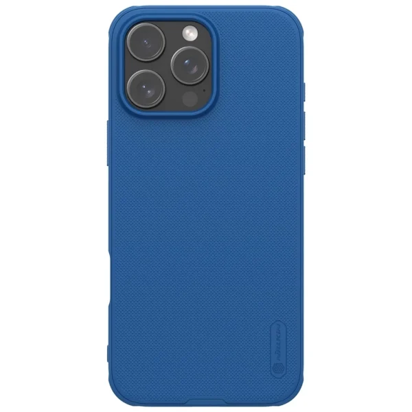 Nillkin Super Frosted PRO mágneses hátlaptok Apple iPhone 16 Pro készülékhez kék
