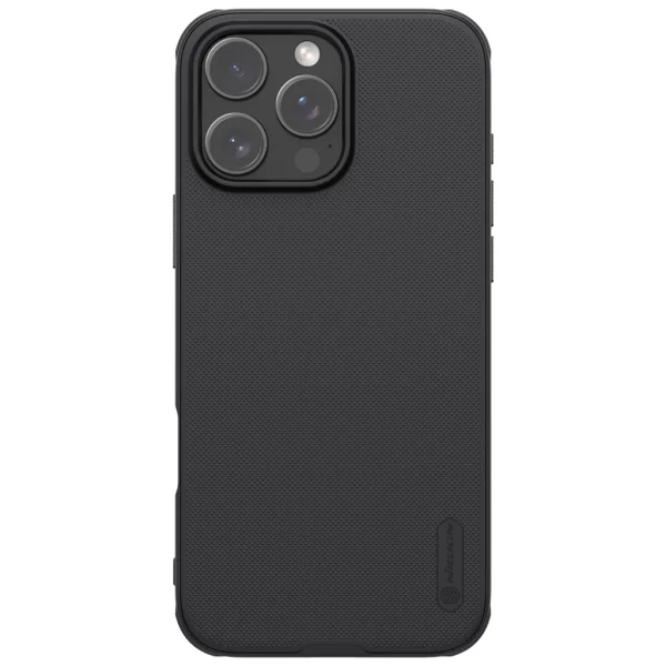 Nillkin Super Frosted PRO Magnetic tok Apple iPhone 16 Pro Max készülékhez fekete