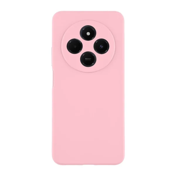 Tactical Velvet Smoothie tok Xiaomi Redmi 14C 4G/A4 5G/Poco C75 készülékhez rózsaszín