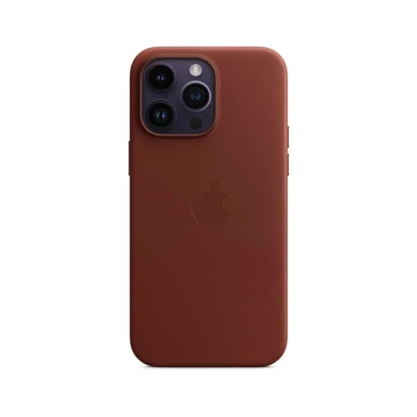 MPPQ3FE/A Apple Leather Magsafe tok iPhone 14 Pro Max készülékhez umber barna