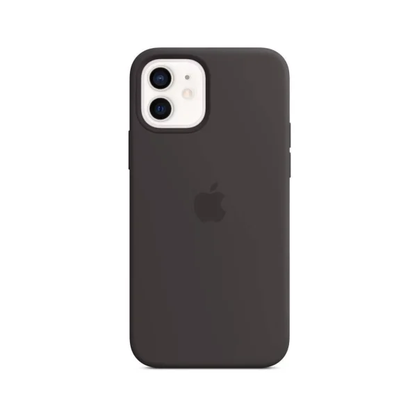 MHKX3ZE/A Apple szilikon Magsafe tok iPhone 12 Mini készülékhez fekete