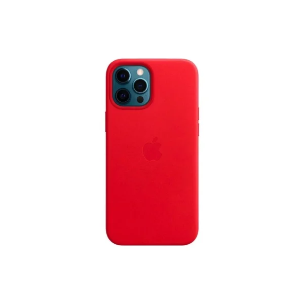 MHKJ3ZA/A Apple Leather Magsafe tok iPhone 12 Pro Max készülékhez skarlátvörös