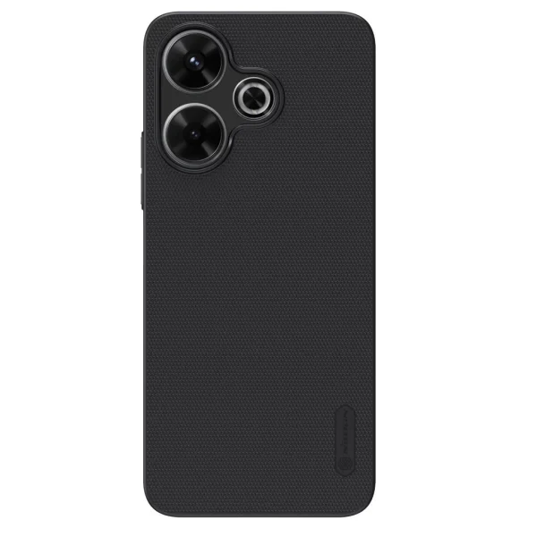 Nillkin Super Frosted hátsó tok Xiaomi Redmi 13 4G/Poco M6 4G készülékhez fekete