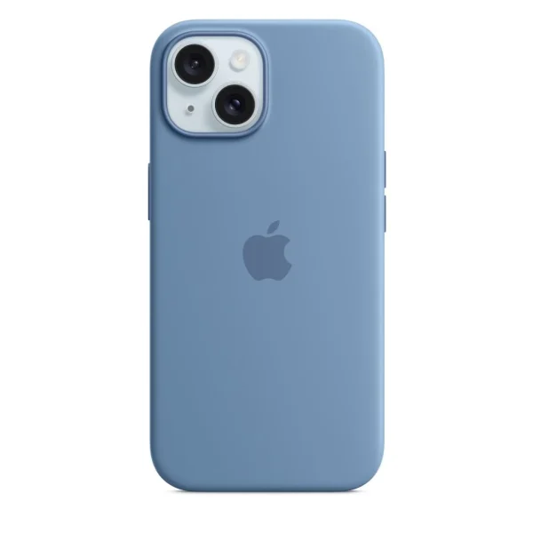 MT0Y3ZM/A Apple Silicone Magsafe tok iPhone 15 készülékhez téli kék