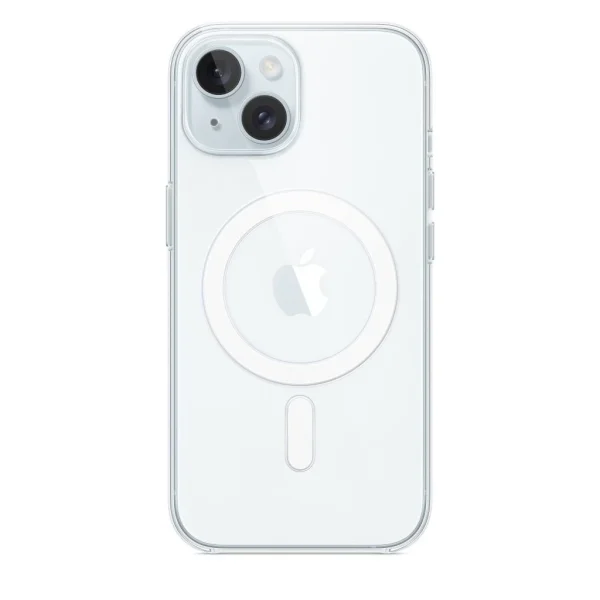 MT203ZM/A Apple Clear MagSafe tok iPhone 15 készülékhez átlátszó
