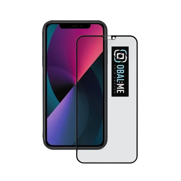 OBAL:ME Privacy 5D üveg kijelzővédő Apple iPhone 11/XR készülékhez fekete