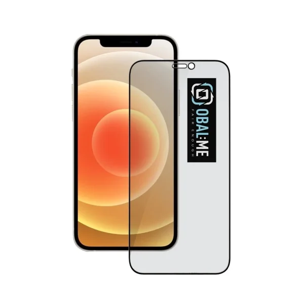 Apple iPhone 12 Mini készülékhez OBAL:ME Privacy 5D üveg kijelzővédő – fekete
