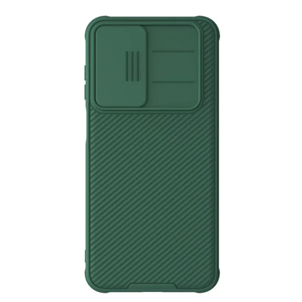 Nillkin CamShield PRO kemény tok Samsung Galaxy A26 5G készülékhez sötét zöld