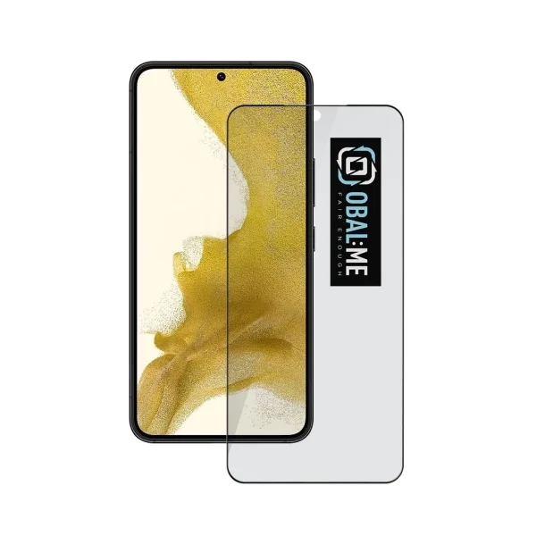 OBAL:ME Privacy 5D üveg kijelzővédő Samsung Galaxy S22 készülékhez fekete