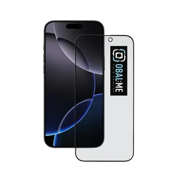 OBAL:ME Privacy 5D üvegfólia Apple iPhone 16 Pro Max készülékhez fekete