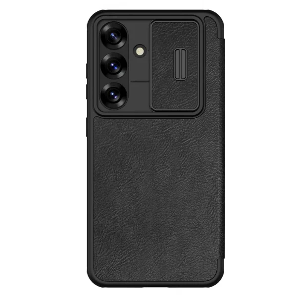 Nillkin Qin Book PRO tok Samsung Galaxy S25+ készülékhez fekete