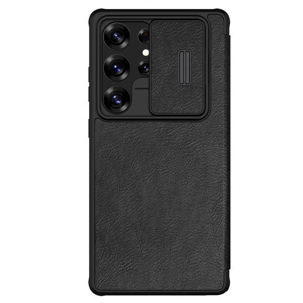 Nillkin Qin Book PRO tok Samsung Galaxy S25 Ultra készülékhez fekete
