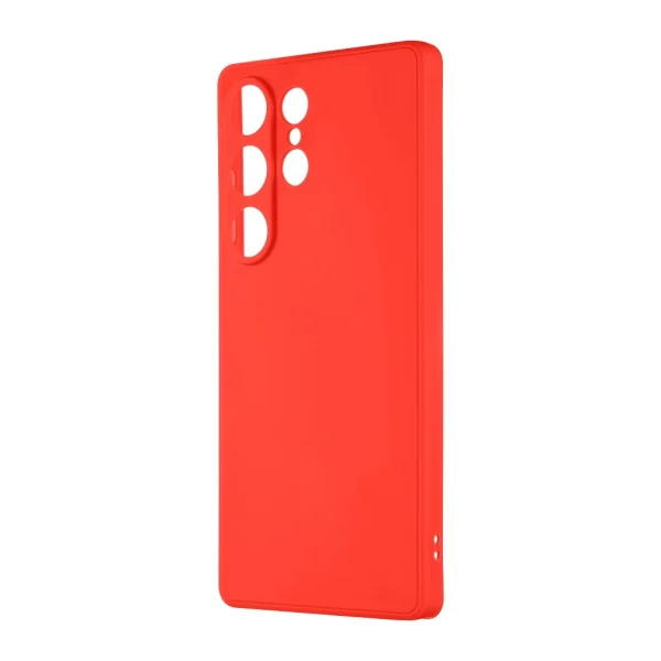 OBAL:ME Matte TPU tok Samsung Galaxy S25 Ultra készülékhez piros