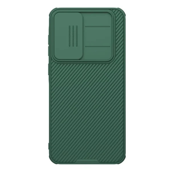 Nillkin CamShield PRO kemény tok Samsung Galaxy A36 5G készülékhez sötétzöld