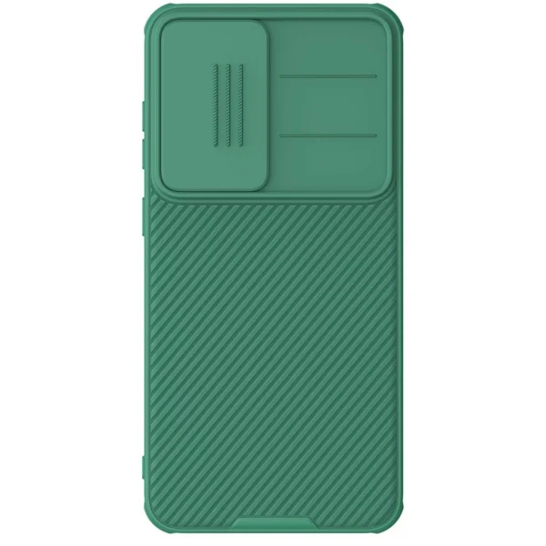 Nillkin CamShield PRO kemény tok Samsung Galaxy S25+ készülékhez sötétzöld