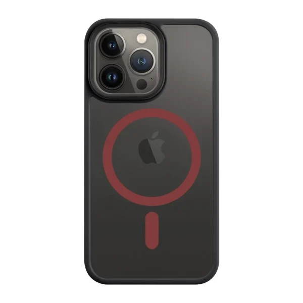 Tactical MagForce Hyperstealth 2.0 tok iPhone 13 Pro készülékhez fekete/piros