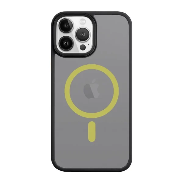 Tactical MagForce Hyperstealth 2.0 tok iPhone 13 Pro Max készülékhez fekete/sárga