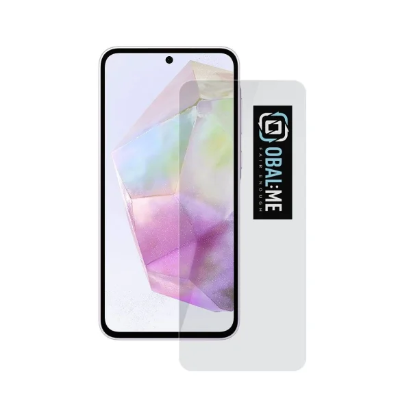 OBAL:ME 2.5D üveg kijelzővédő Samsung Galaxy A35 5G készülékhez átlátszó