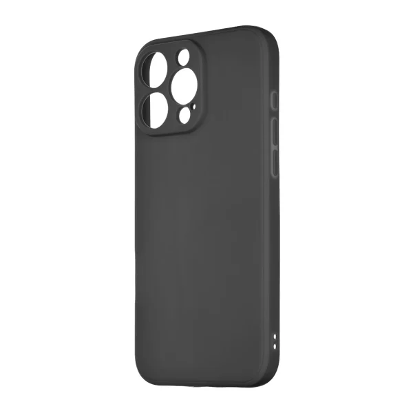 OBAL:ME Matte TPU tok Apple iPhone 16 Pro Max készülékhez fekete