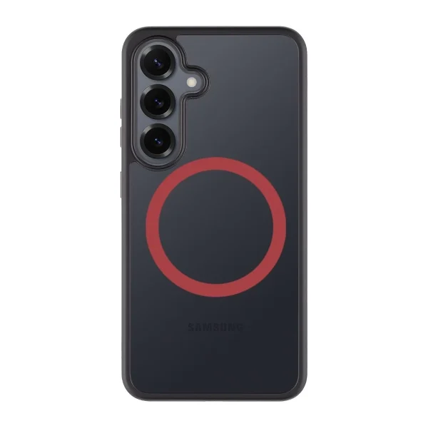 Tactical MagForce Hyperstealth 2.0 tok Samsung Galaxy S25 készülékhez fekete/piros