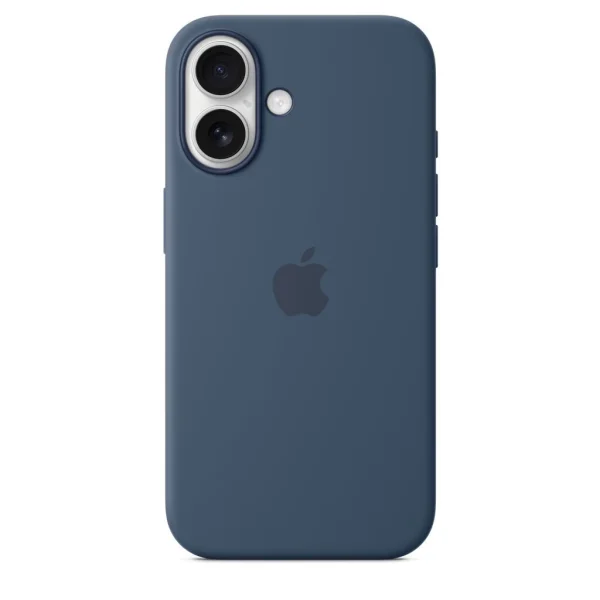 MYY23ZM/A Apple Silicone Magsafe tok iPhone 16 készülékhez denim