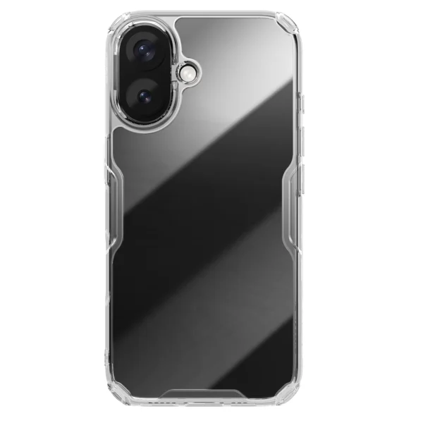 Nillkin Nature TPU PRO tok Apple iPhone 16 Plus készülékhez átlátszó