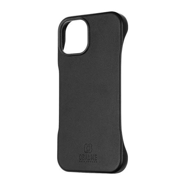 OBAL:ME LeatherTanga tok Apple iPhone 15 készülékhez fekete