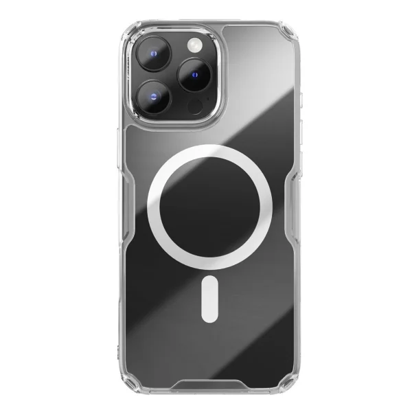 Nillkin Nature TPU PRO mágneses tok Apple iPhone 16 Pro Max készülékhez átlátszó