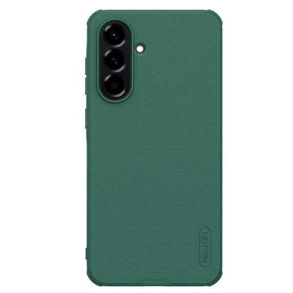 Nillkin Super Frosted PRO hátsó tok Samsung Galaxy A56 5G készülékhez sötétzöld
