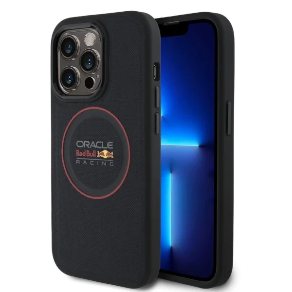 Red Bull PC/TPU Red Ring MagSafe tok iPhone 13 Pro készülékhez tengerészkék
