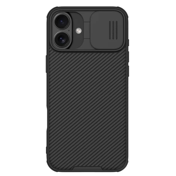 Nillkin CamShield PRO kemény tok Apple iPhone 16 készülékhez fekete